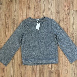 Grey Bell Sleeve Lucky Brand Sweater